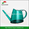 Cheap self watering flower pot/transparent plastic watering can